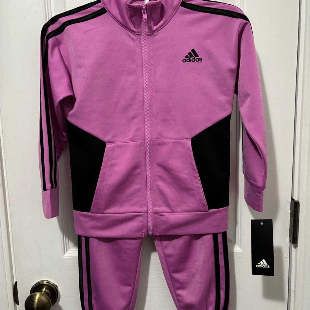 Adidas Kids Purple Joggers
